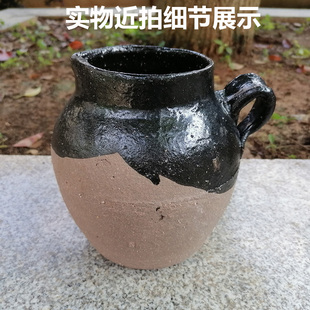 老式土陶砂罐药罐煨罐焖罐明火炖肉汤孕妇婴儿养生砂锅粥瓦罐子