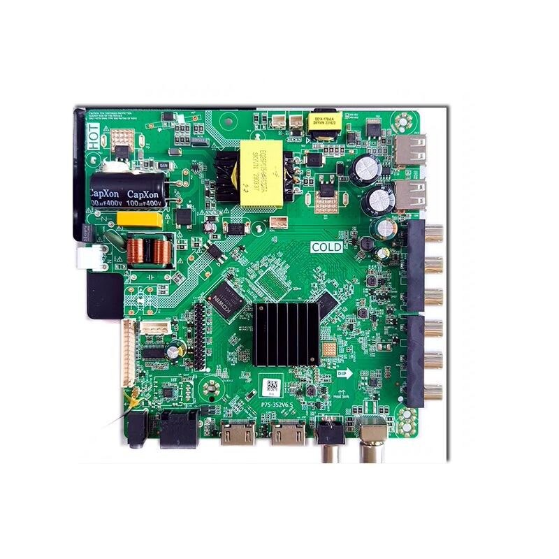 全新P75-352V6.5 TP.ATM60.PB801 网络WiFi液晶电视机主板带遥控