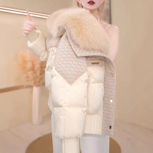 甜奢温柔风新款棉服女2025冬季通勤约会保暖显贵气不臃肿棉衣外套