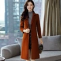 Áo len mùa thu 2017 cho phụ nữ mới tay dài Áo len cashmere của phụ nữ Hàn Quốc Áo khoác len nữ B87035 - Áo Hàn Quốc áo dạ nữ dáng ngắn