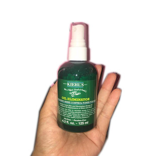 科颜氏男士清爽净致面部喷雾125ml爽肤水除控油Kiehls25.4三年批