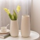 轻奢奶油风陶瓷花瓶水养鲜花玫瑰插花器装 饰摆件现代简约客厅餐