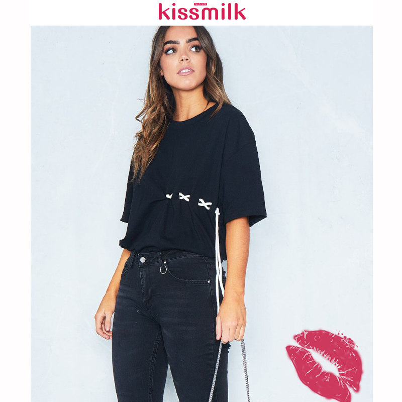 KISSMILK Big size dress Europe and America leisure time Scheming Hit color Frenum black Elbow sleeve Primer jacketin the Women's clothing/Boutique , Large size women  category - from Buy2taobao.com to provide professional Taobao agent buy service