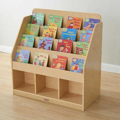 卡通多功能实木幼儿园玩具组合柜