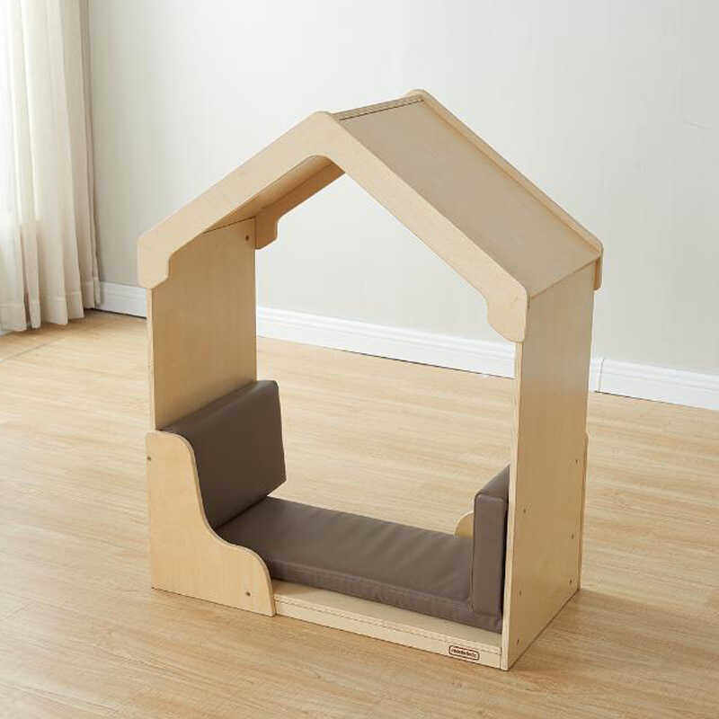 早教室内儿童阅读区安静小屋大型软体幼儿园玩具组合六角安静角落