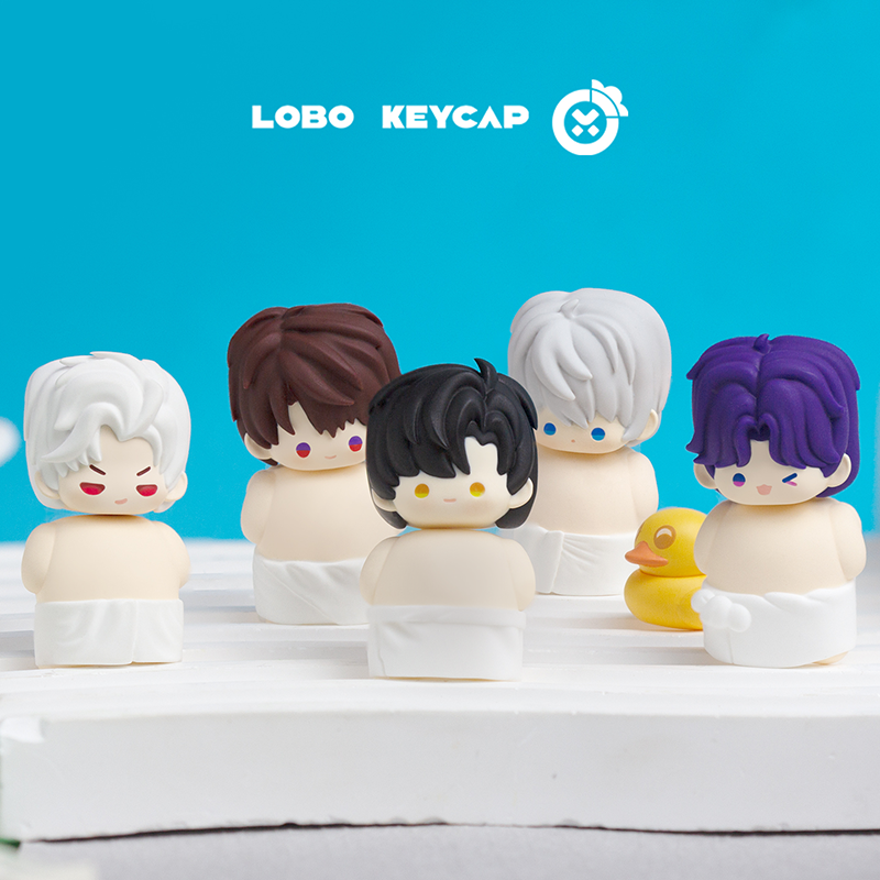 恋与深空键帽机械键盘乙游周边秦澈客制化创意上下键帽秦彻祁煜,电脑硬件/显示器/电脑周边,键帽,淘宝优惠券,粉丝福利购,淘宝优惠卷