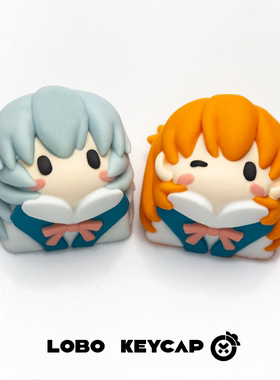 新世纪福音战士明日香凌波丽个性键帽机械键盘键帽单颗键帽ESC