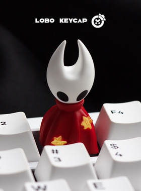 丝之歌空洞骑士黄蜂女个性键帽单个透光创意机械键盘树脂ESC礼物