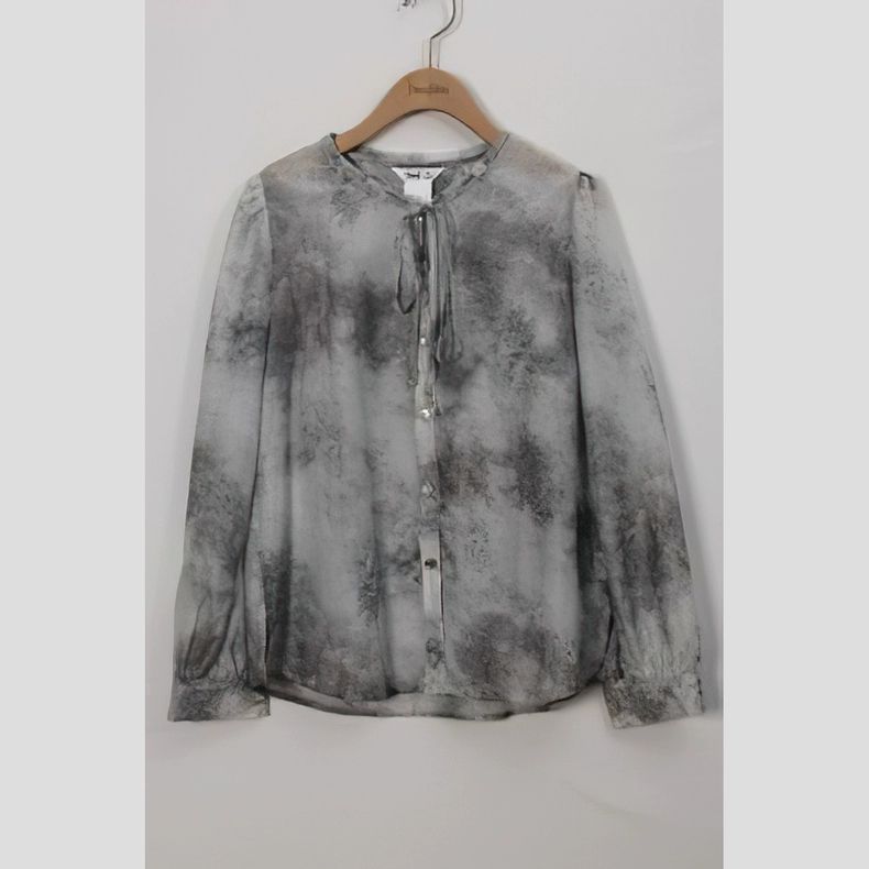 朵以2026春季新款飘带衬衣宽松显瘦吊带衬衫两件套上衣时尚套装女