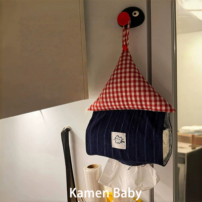 创意可爱小房子纸巾盒家用客厅厨