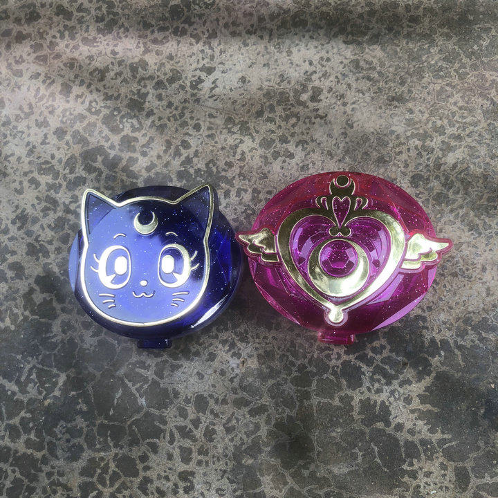 正版散货 美少女战士 露娜猫 化妆 迷你 唇彩小盒 做工精美 摆件