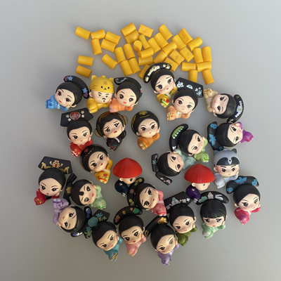 正版散货未及甄嬛传联名萌粒盲袋盲盒躺躺吧华妃娘娘周边公仔礼物