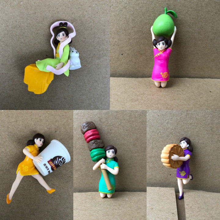 正版散货 KITAN 奇谭俱乐部 CITY CAFE 缘子小姐 中秋嫦娥 扭蛋