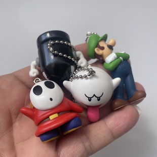 正版散货跳跳虎马里奥乌鸦小鬼马力欧挂件吊饰现货摆件