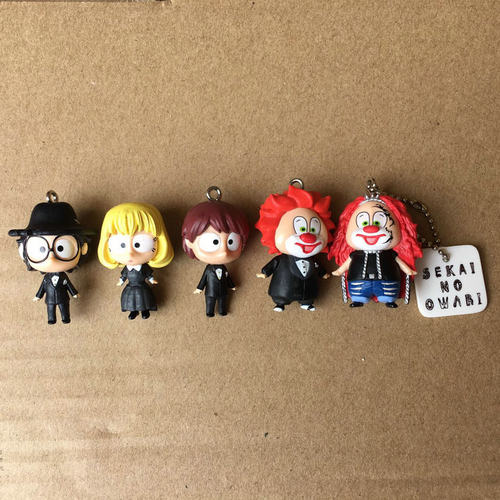外贸散货 SEKAI NO OWARI 世界末日 深瀬慧 中岛真一 公仔挂件
