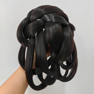 一体式抓夹款汉服假发包云初髻古风百搭明唐风造型古风后脑勺后压