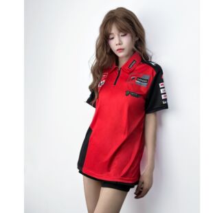 DUCATI杜卡迪GP26款速干POLO衫透气吸汗摩托车短袖男女迪亚多纳