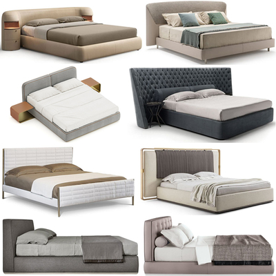 十款科技感豪华床铺高档