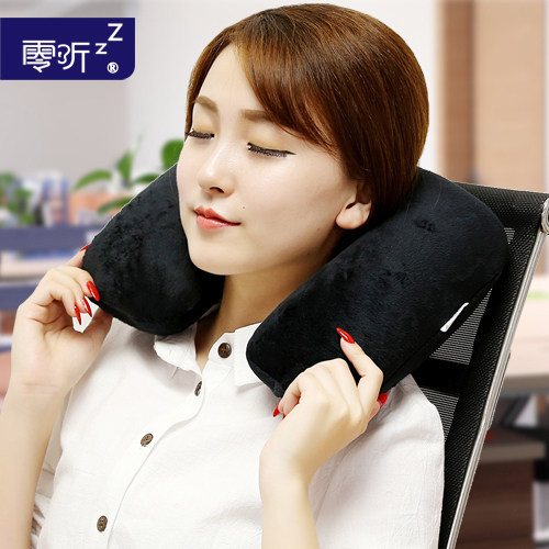 제로 듣기 휴대용 풍선 베개 여행 U 자형 베개 풍선 비행기 여행 삼보 목 베개 목 베개 자동차 쿠션