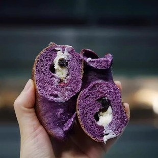 2个装 有盐 蓝莓奶酪贝果