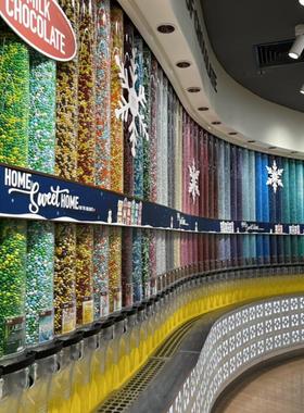 [M豆拉豆墙散装]&[定制打印人像]上海m豆世界DIY正品代购mms牛奶