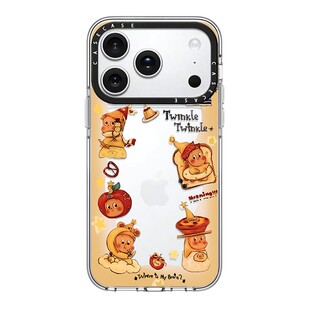 C家iPhone苹果17promax手机壳17/Air/17pro情侣13高级感14韩风16promax超好看15磁吸16plus个性美食星人围绕