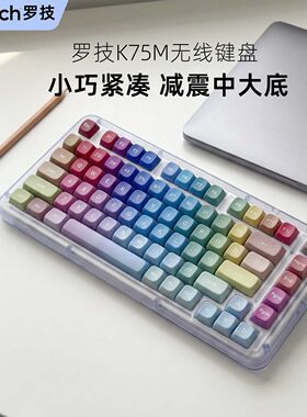 罗技K75M双模无线蓝牙机械键盘