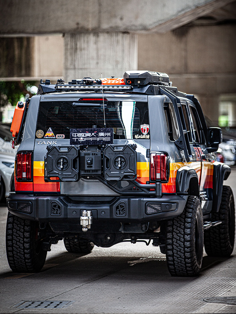 톱 파이어 TOPFIRE 탱크 300|HI4T 다크 킷 미드 그리드 갓 머신 커버 휠 아이브로우 프런트 범퍼 리어 범퍼 사이드 범퍼