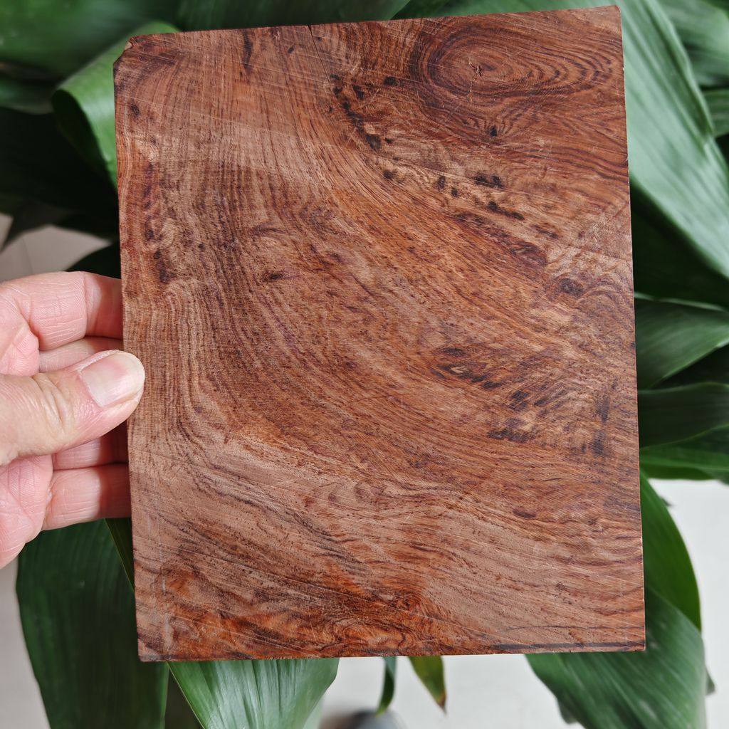 海南黄花梨紫油梨原木老料板佛珠手串芝麻点山水虎皮纹降香黄檀A