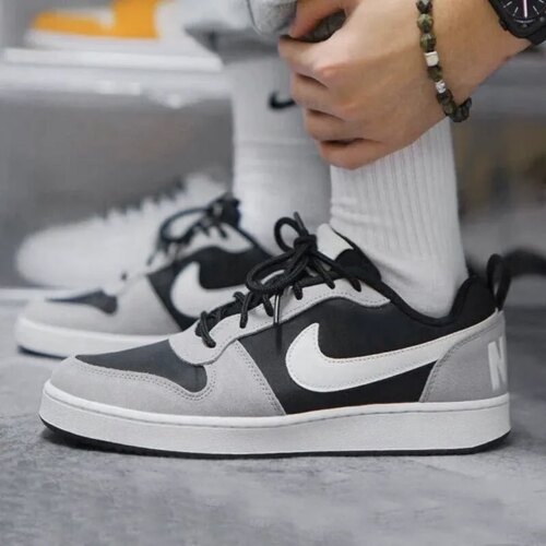 耐克Nike Court Borough黑灰低帮休闲板鞋844881-005