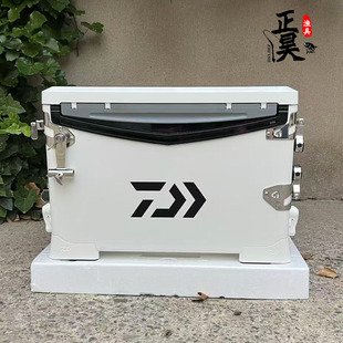 DAIWA/达亿瓦钓箱GU2900黑白台钓保冷箱升降腿钓箱竞技休闲钓鱼箱