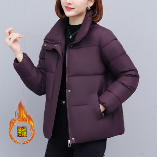 加厚棉袄洋气保暖棉衣时尚 明星同款 新款 外套短款 百搭宽 棉服女士装
