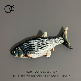 电动摇摆鱼会跳动的鱼仿真鱼跳跳鱼会动的解压玩具送同学沙雕礼物