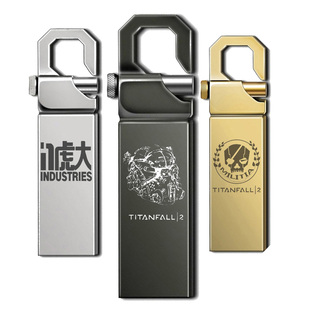 Titanfall泰坦陨落2周边u盘64g 虎大militia骷髅头优盘 免费刻字