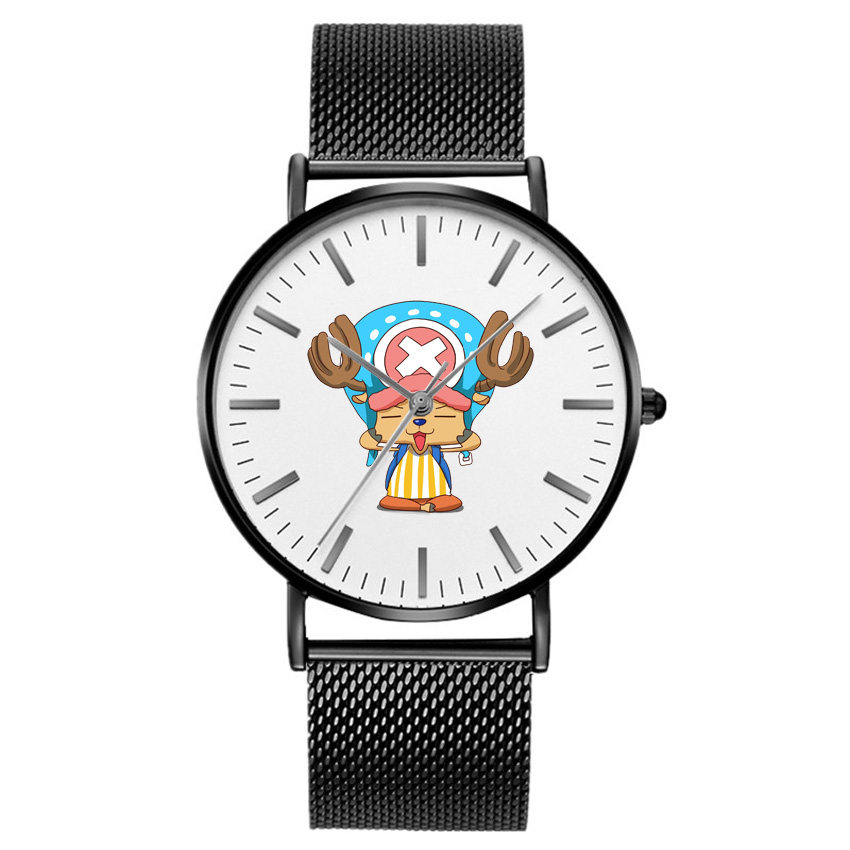 海贼王周边手表腕表 乔巴路飞索隆印象手表 动漫个性周边防水手表