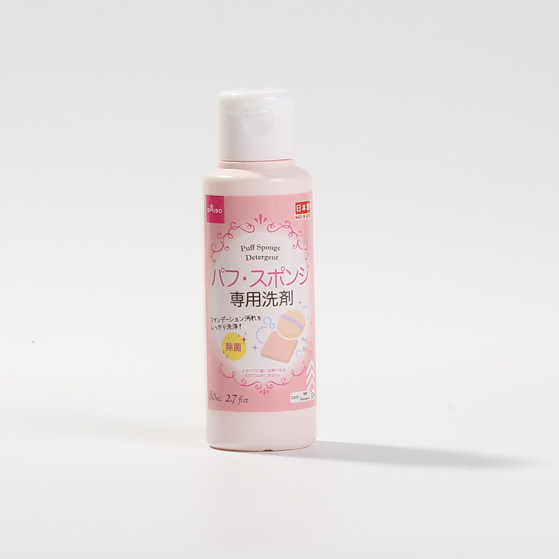 现货日本本土 DAISO大创粉扑清洗剂海绵气垫专用清洁剂80ml,彩妆/香水/美妆工具,美妆蛋/扑/海绵,淘宝优惠券,粉丝福利购,淘宝优惠卷