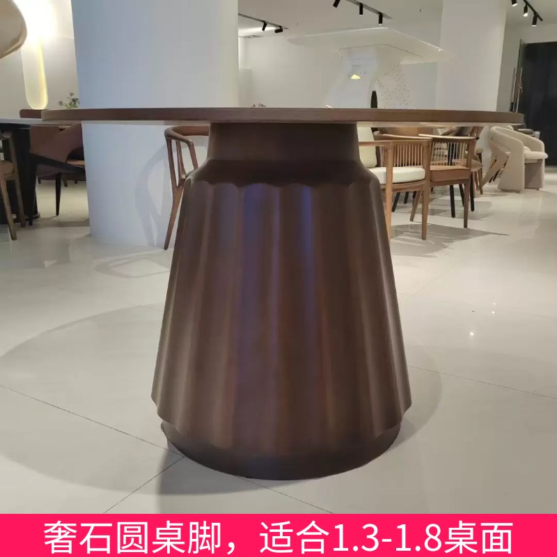 全新款式实木桌架奢石桌脚