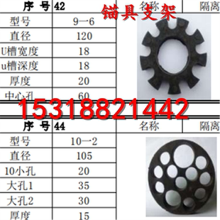 锚具架线环15.2钢绞线扩张环 锚索对中支架/紧箍环 隔离架可定制a
