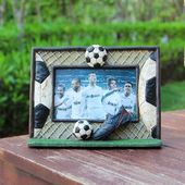 足球队俱乐部定制创意礼品比赛纪念工艺品送男友生日礼物相框相架