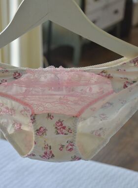 清仓纯棉我的碎花情节宫廷气质内衣内裤底裤三角裤M/L
