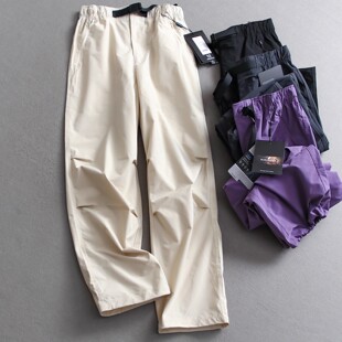 防风防水徒步登山裤 大厂订单 山系工装 户外运动软壳冲锋裤 情侣款