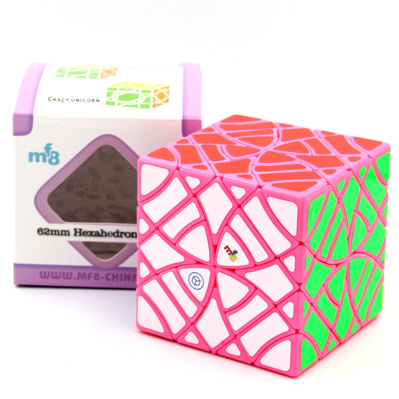 魔方吧mf8 斜转直升机魔方加强版 原色限量款 高难度异形益智魔方