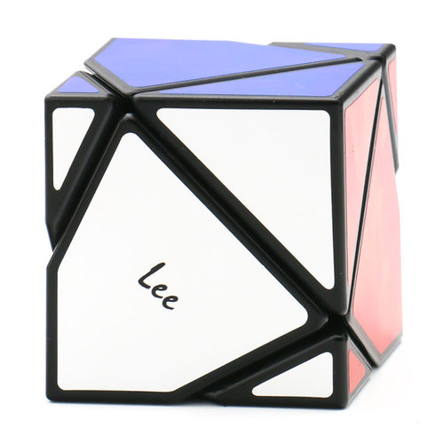 Lee Cube二阶变幻金刚魔方异形黑紫色限量初学者入门儿童益智玩具