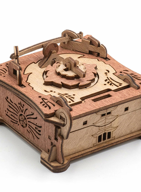 iDventure武士盒子Samurai Box木质机关盒益智烧脑解谜玩具Puzzle