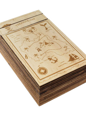 ZOYO友迈加勒比海盗盒Carribean Box机关匣木质解谜益智玩具