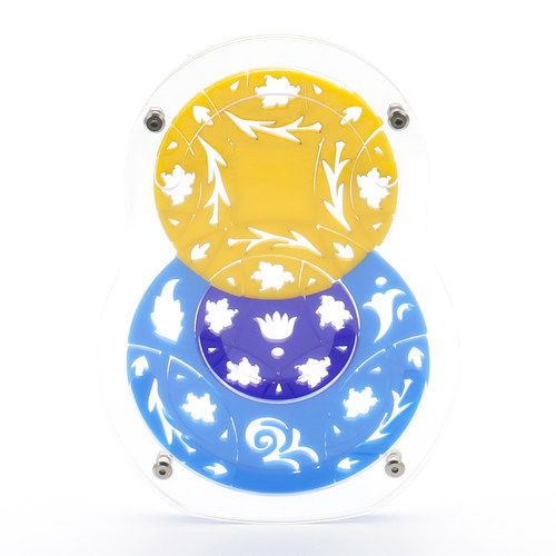 套娃魔方平面转盘异形益智玩具