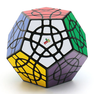 魔方吧mf8新版疯狂五魔方魔中魔十二面体异形高难度儿童益智玩具