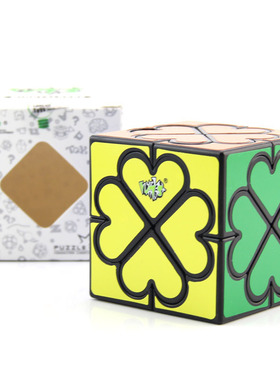 蓝蓝八轴心魔魔方黑色异形转角心形斜转魔方Redi儿童益智玩具新手