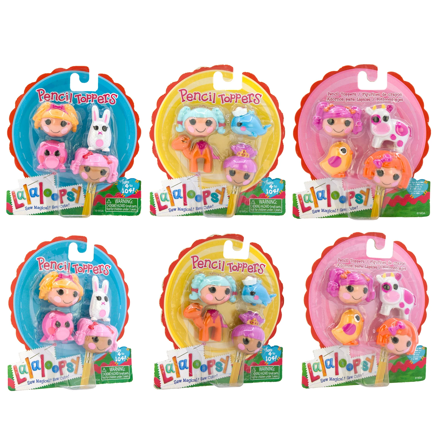 Pencil Toppers кукла Lalaloopsy Lele Angel Детские текстовые карандаши шапка украшение кукла