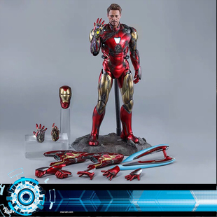 顺丰包邮 现货 Hottoys HT 复仇者联盟 终局 钢铁侠 MK85 战损版